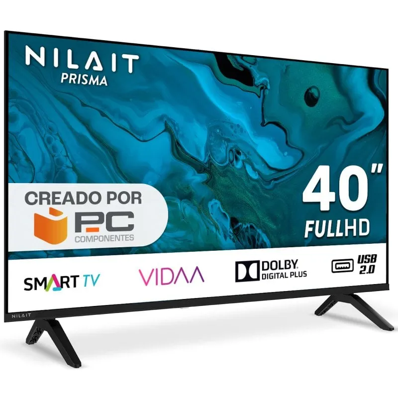 TV Nilait LED Prisma 40FD7004SVIOS 40" Full HD 60Hz Smart TV VIDAA Dolby Audio - immagine 1