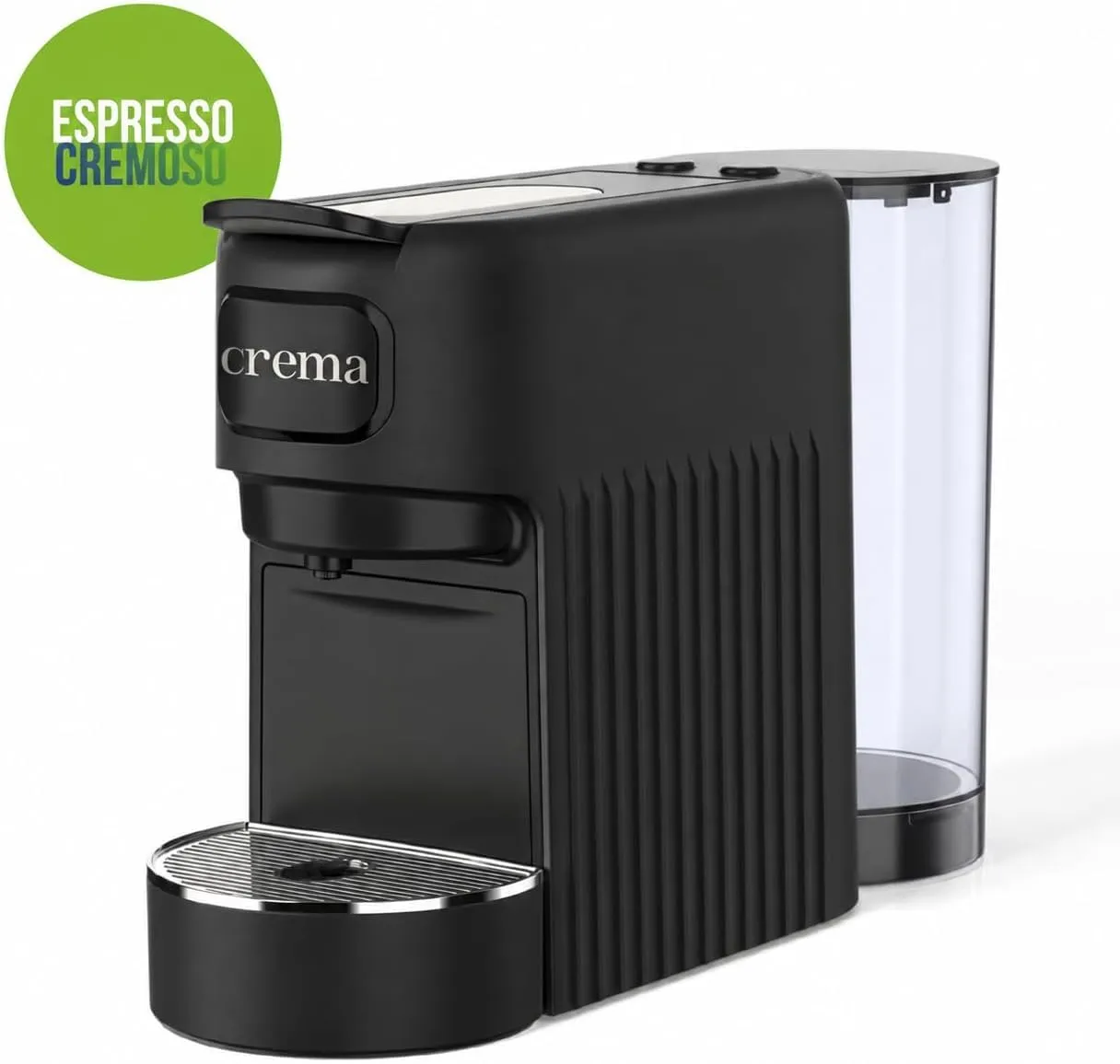 Macchina da Caffè + 90 Cialde E.S.E. Compatta per Espresso Cremoso – Nera - immagine 2