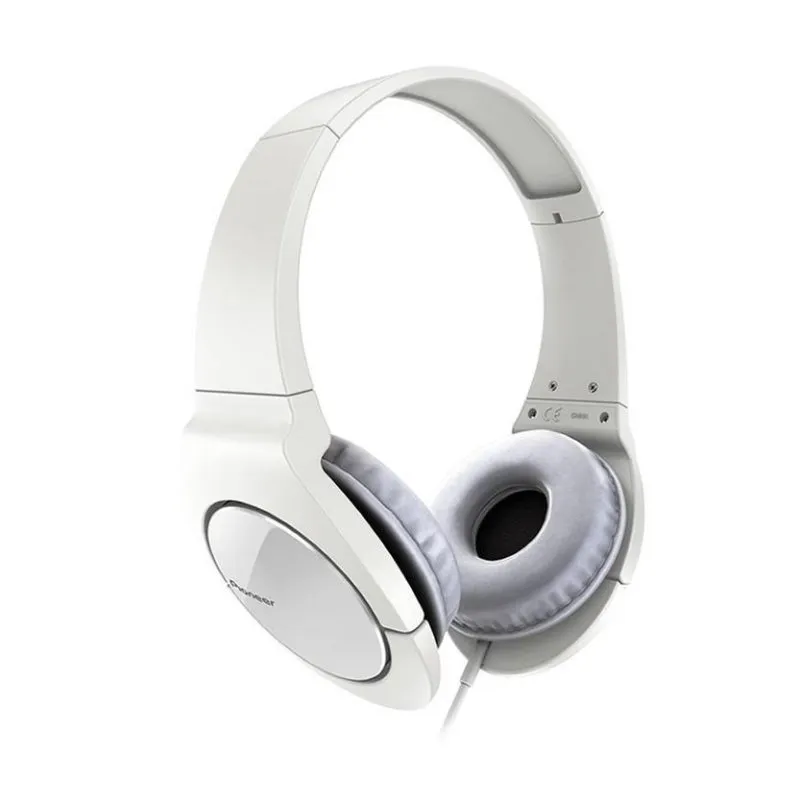 Auriculares Pioneer SE-MJ721 con cavo jack 3,5 mm per musica chiari, bianchi - immagine 1