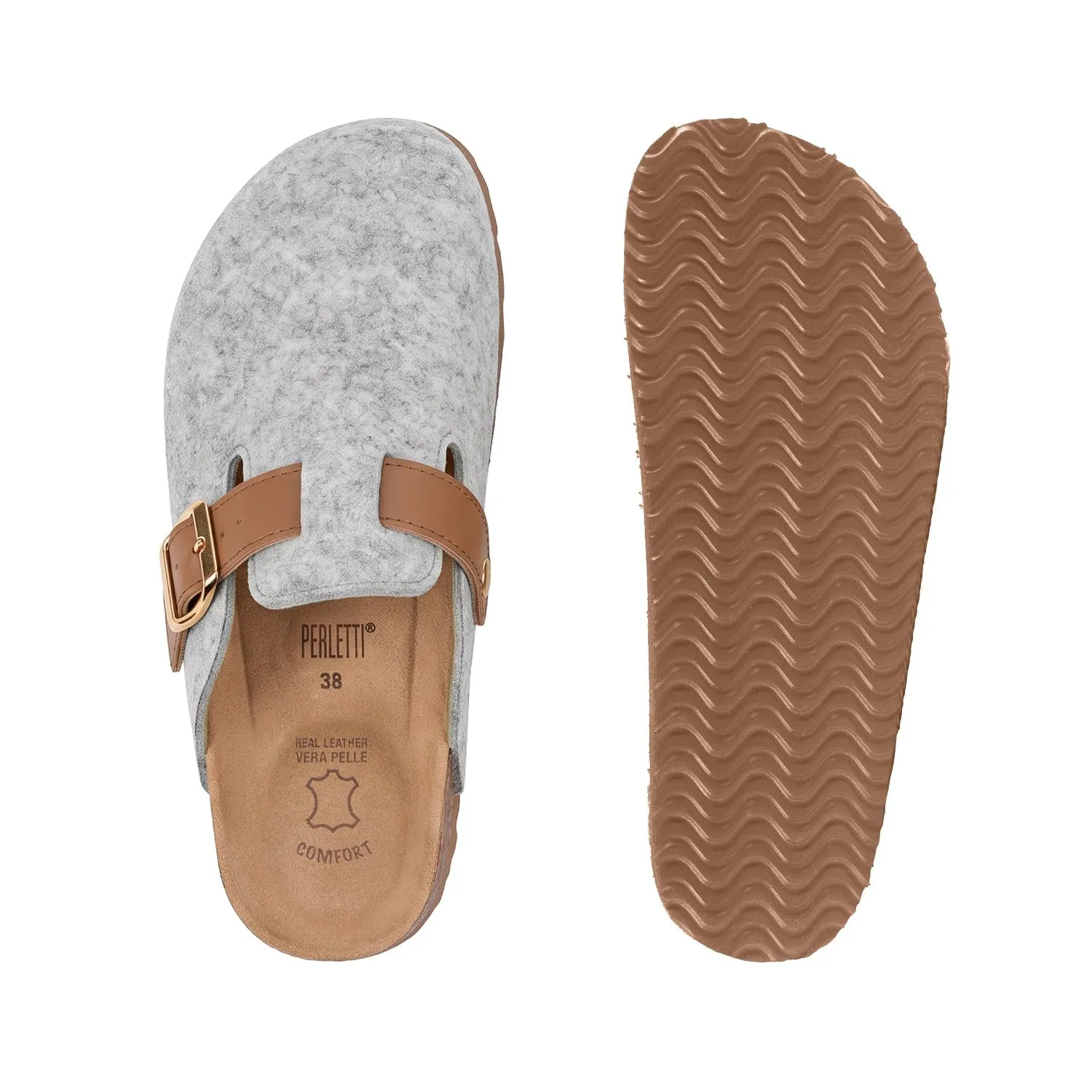 PERLETTI Ciabatte Donna Comode Leggere - Pantofole Ragazza Ciabatta Suola Antiscivolo - Sandali Comfort Casa - immagine 5