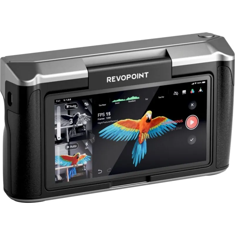 Scanner 3D Revopoint MIRACO Pro precisione 0,02 mm 32GB 48MP AMOLED WiFi USB-C - immagine 1