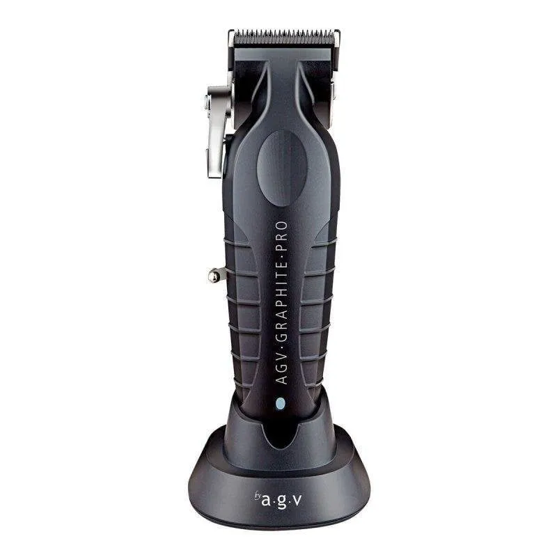 Regolabarba Viso By AGV Graphite Pro Senza Filo 5h 6 Pettini Ergonomico Lavabile - immagine 1