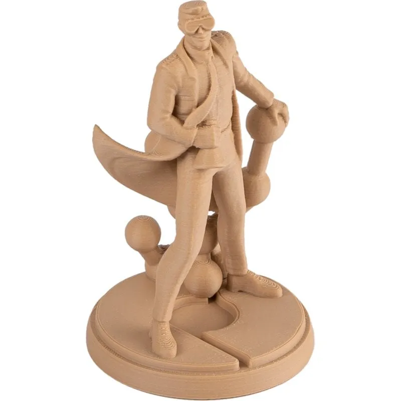 Filamento PLA Polymaker PolyTerra Marrone 1,75 mm Eco-Friendly Facile Stampa - immagine 1