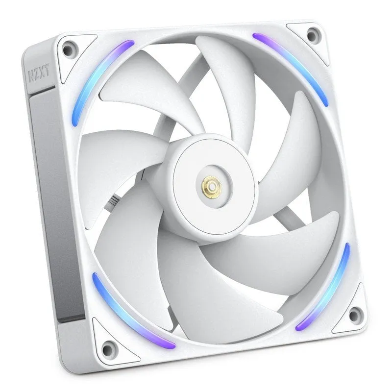 Ventilatore supplementare NZXT F140X 140mm 2400RPM RGB LED bianco PWM - immagine 1