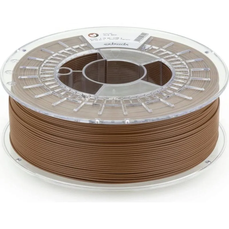 Filamento PLA Extrudr NX-2 Matt Marrone 1,75 mm Finitura Opaca Naturale - immagine 1