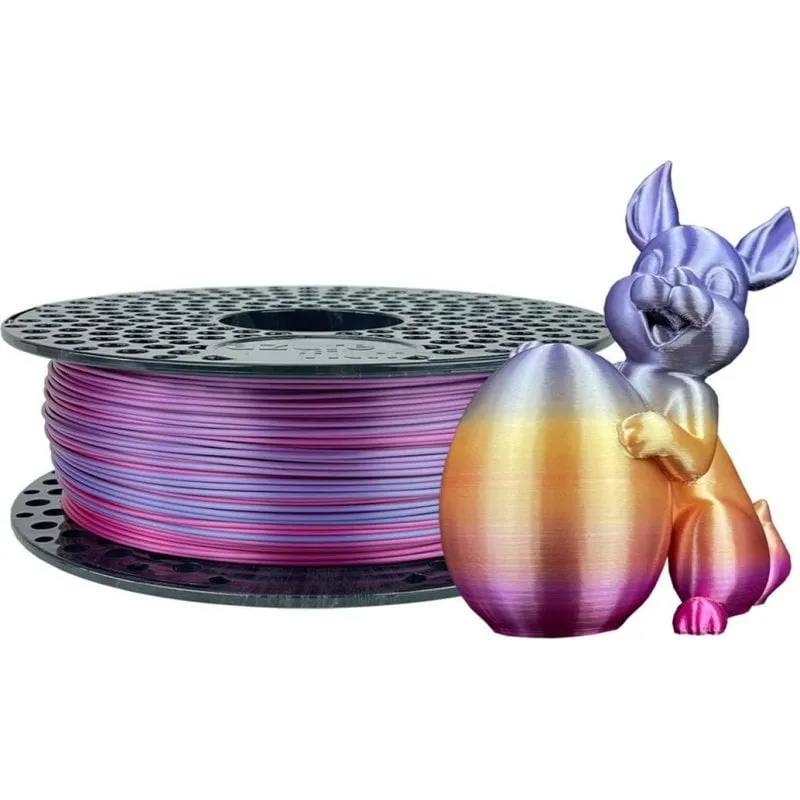 Filamento PLA AzureFilm FL171-3461 Multicolor 1,75 mm Finitura Seta Facile Stampa - immagine 1