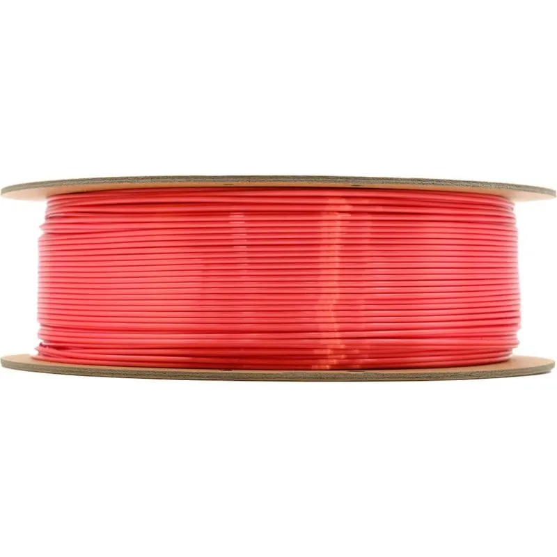 Filamento PLA eSUN PLA-Silk Rosso 1,75 mm Effetto Seta Stampaggio Facile - immagine 1