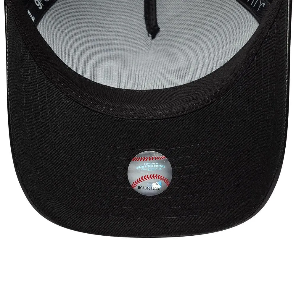 New Era New York Yankees Fabric Mix 9Forty Women M-Crown Cappellino Nero - immagine 5