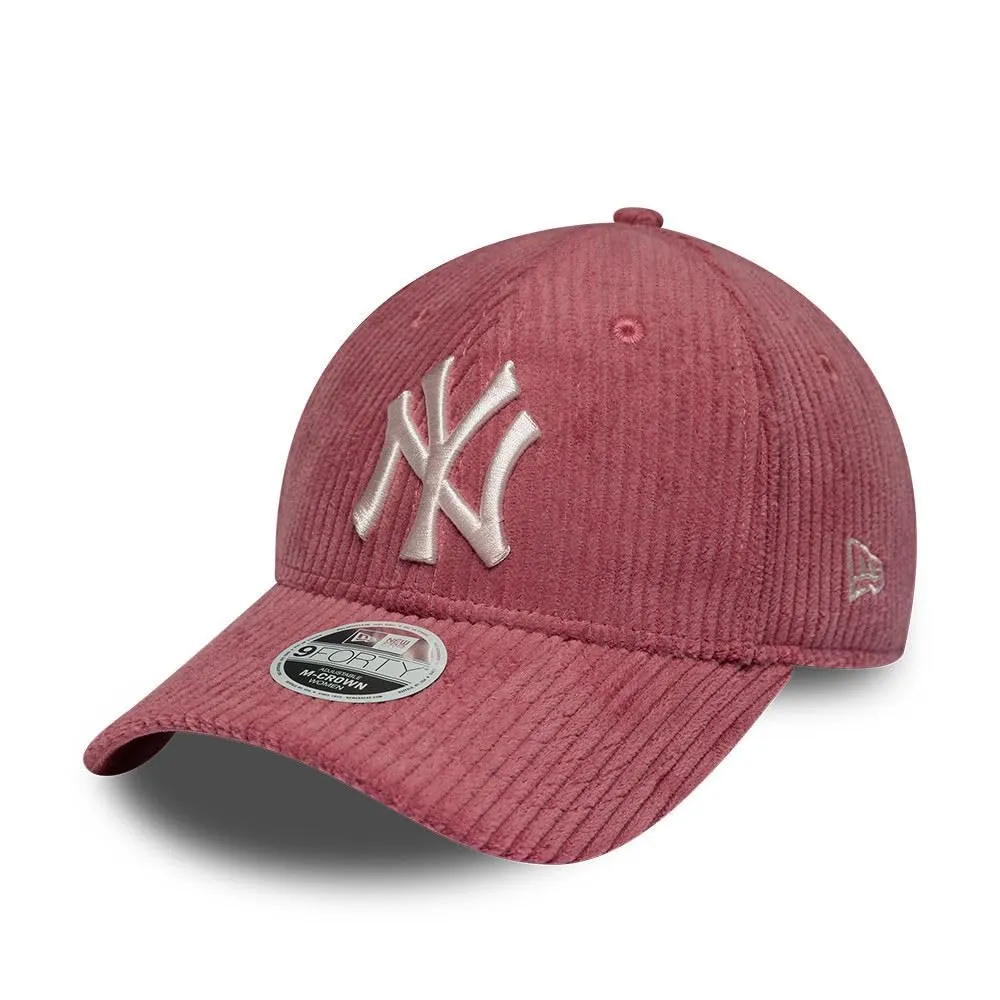 New Era New York Yankees Chunky Cord 9Forty Women M-Crown Cappellino Rosa - immagine 1