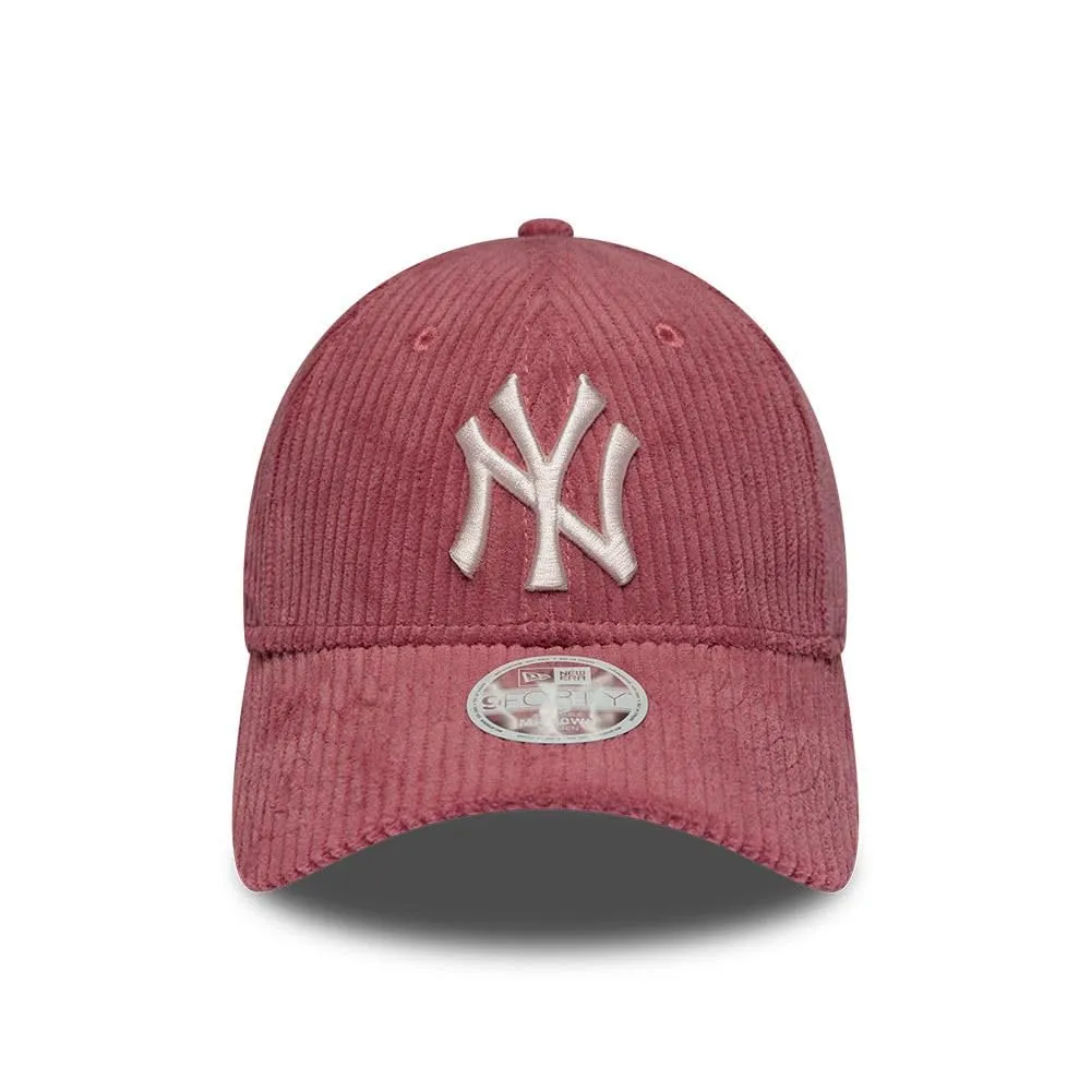 New Era New York Yankees Chunky Cord 9Forty Women M-Crown Cappellino Rosa - immagine 2