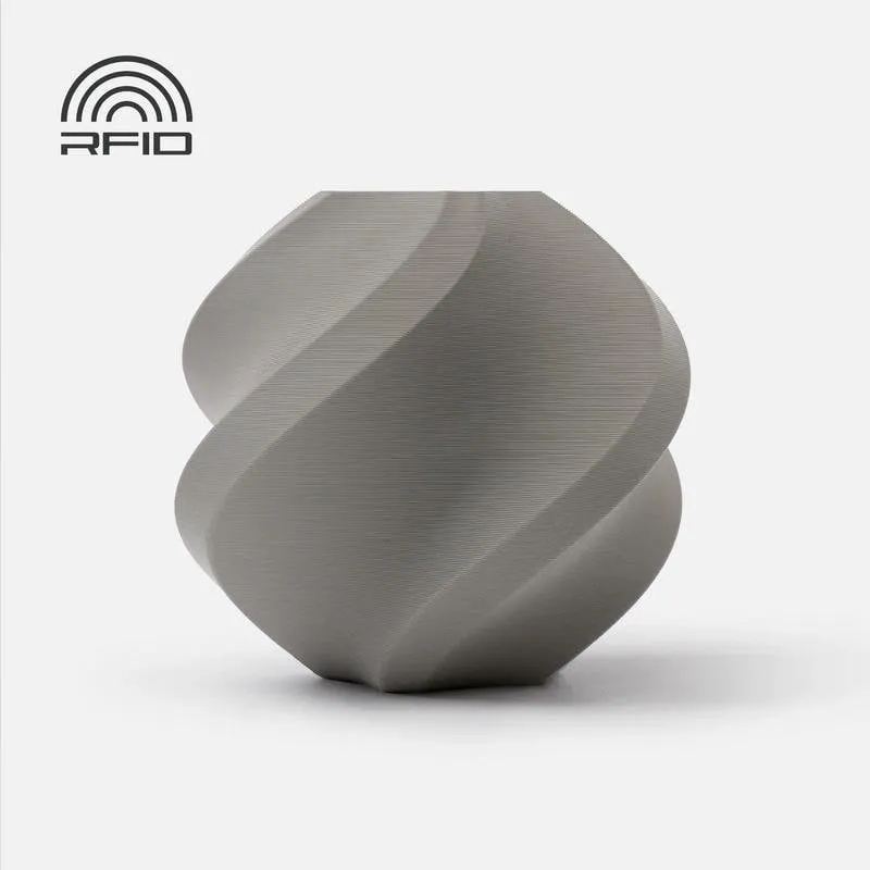 Filamento PLA Bambu Lab A00-D0-1.75-1000-SPLFREE Grigio Refill 1,75 mm Alta Velocità - immagine 1