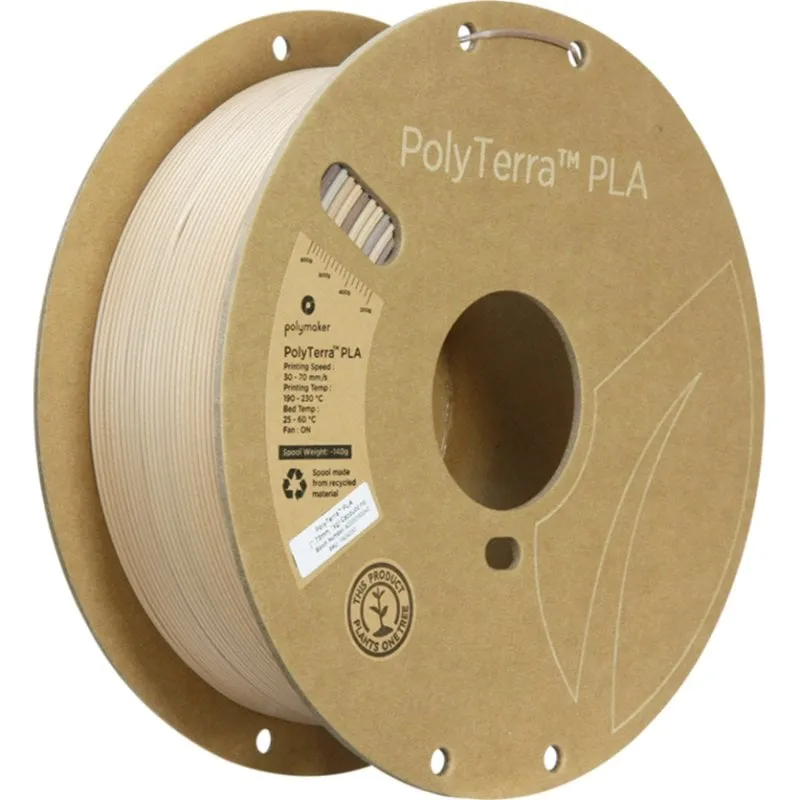 Filamento PLA Polymaker PolyTerra Gradient Multicolor 1,75 mm Ecologico Facile Stampa - immagine 1
