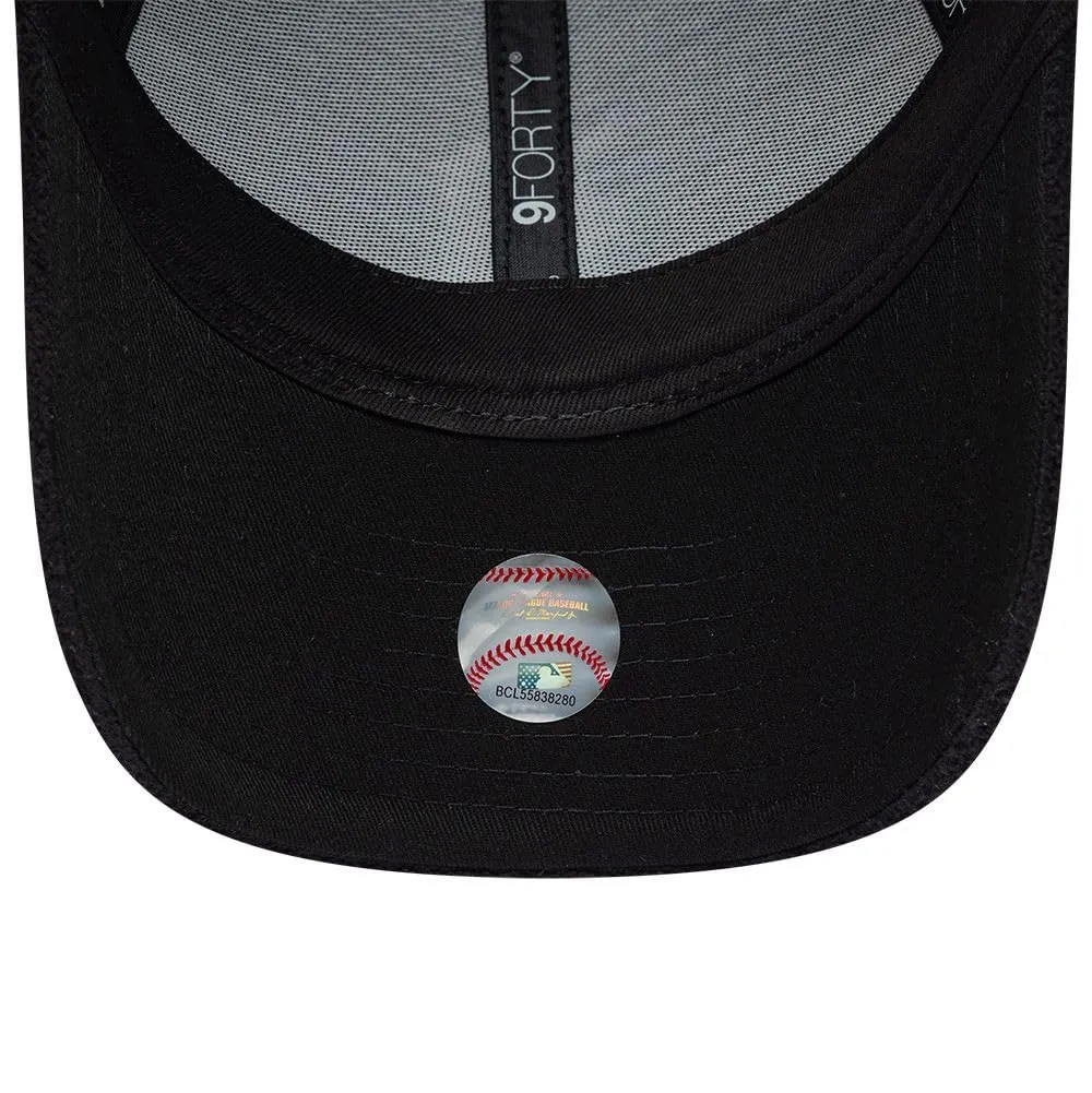 New Era Detroit Tigers Fleece 9Forty Adjustable M-Crown Cappellino di Nero - immagine 5