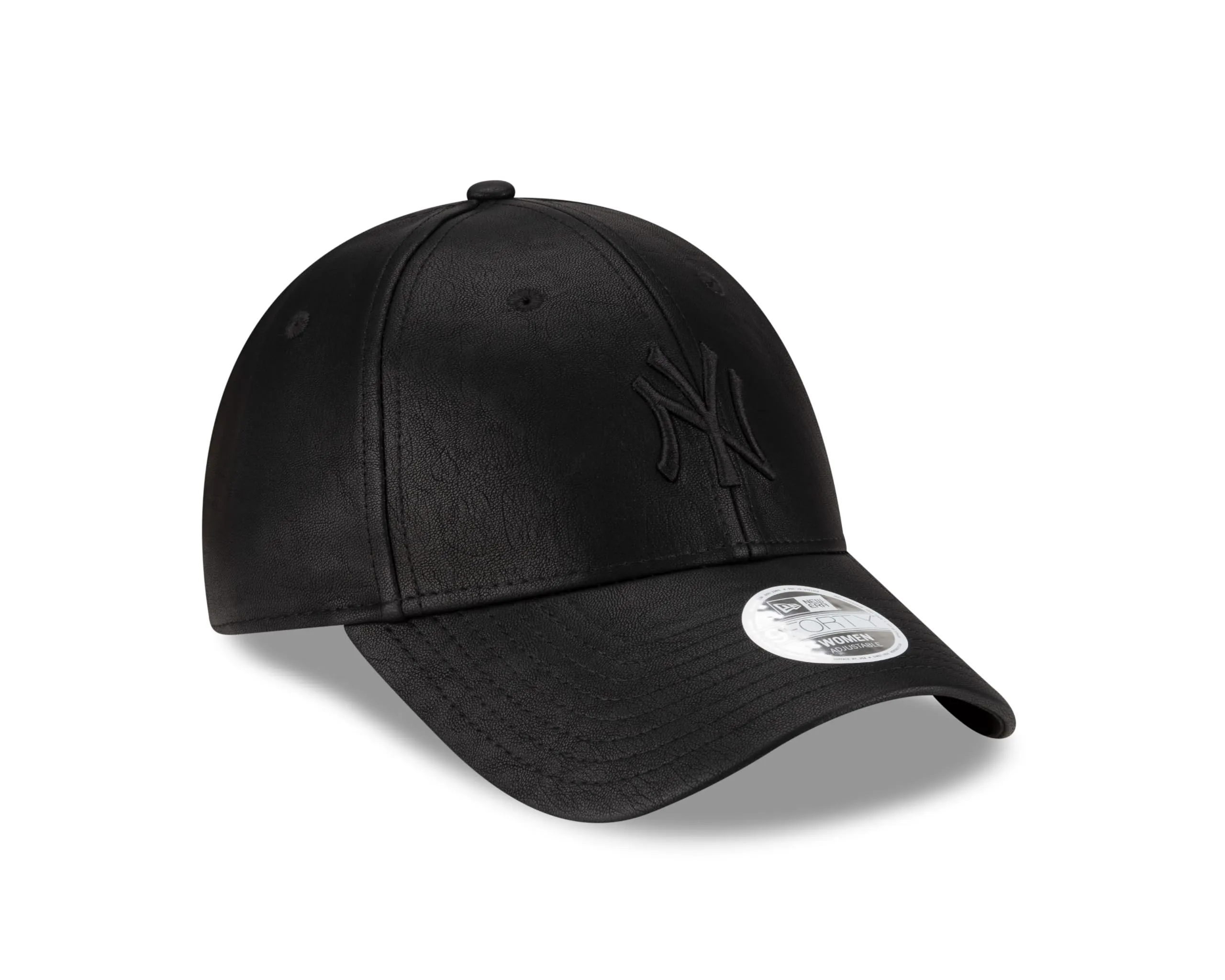 New Era New York Yankees PU Donna 9Forty Adjustable cap Nera - immagine 3