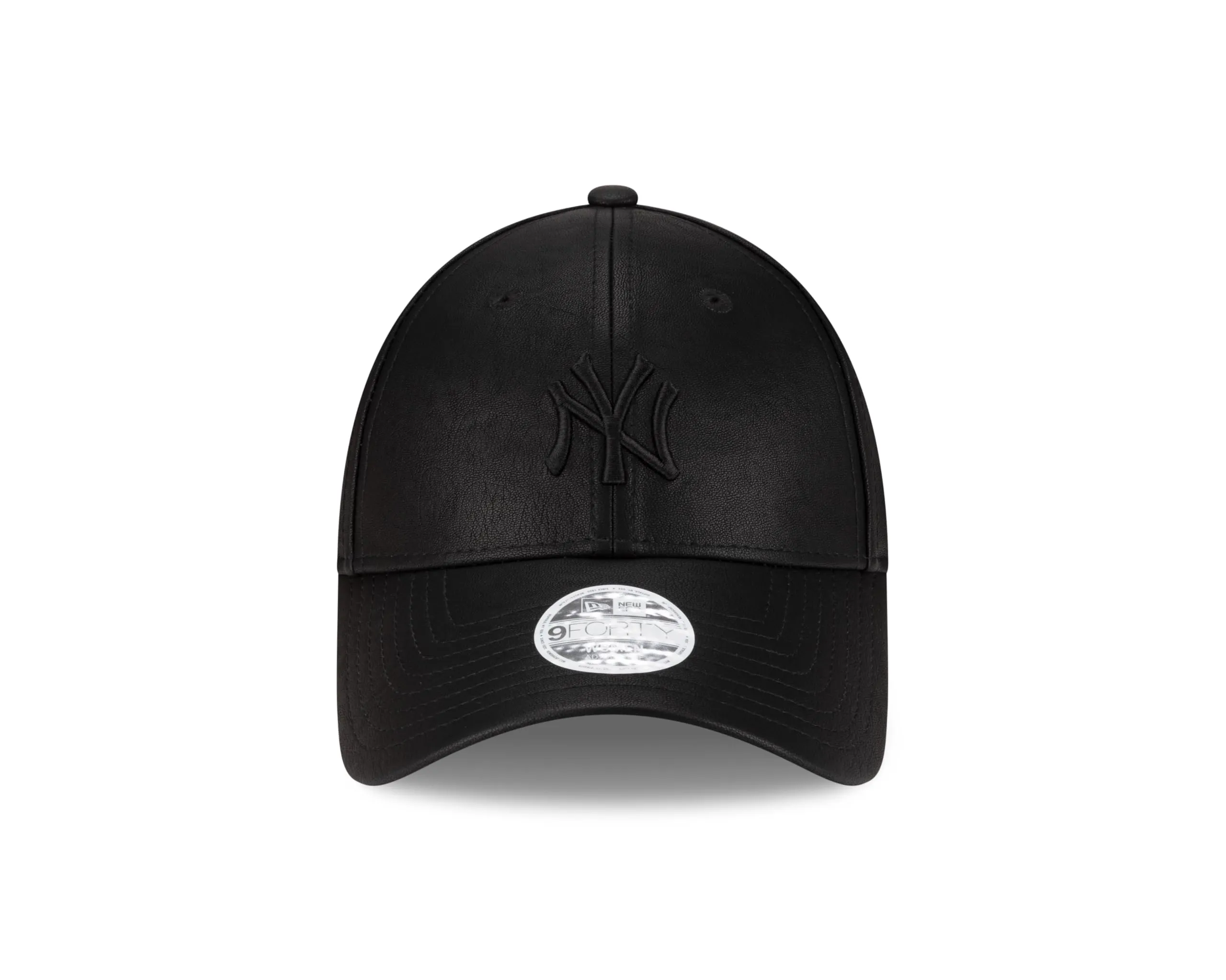 New Era New York Yankees PU Donna 9Forty Adjustable cap Nera - immagine 4