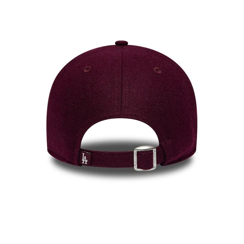 New Era Los Angeles Dodgers Wordmark 9Forty Adjustable Cappellino Bordeaux - immagine 4