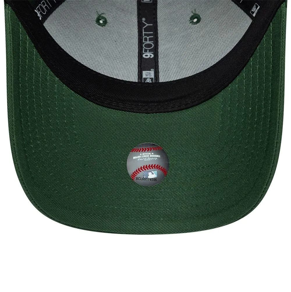 New Era Los Angeles Dodgers Team Outline 9Forty Adjustable Cappellino Verd - immagine 5