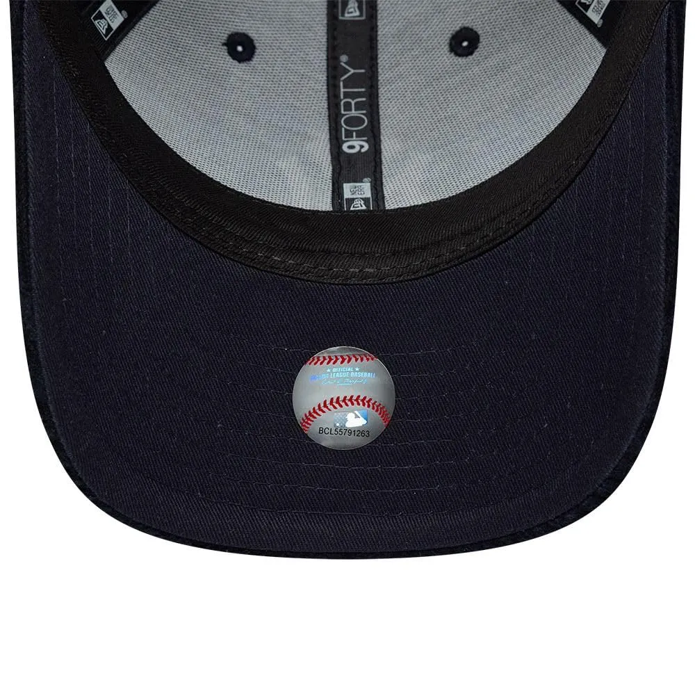 New Era New York Yankees Cord Visor 9Forty M-Crown Cappellino di Blu - immagine 5
