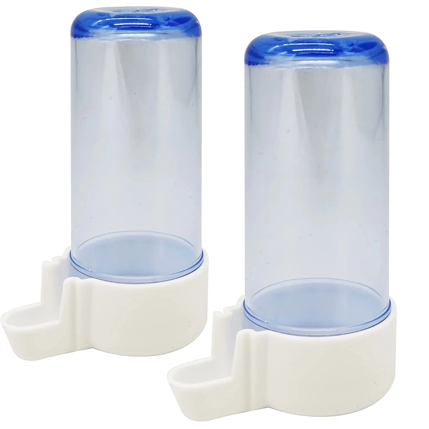 BPS® - 2 ciotole per cibo e acqua per gabbia grande per pappagalli e conigli, taglia S, lunghezza 9,7 cm, BPS-102838 - immagine 5