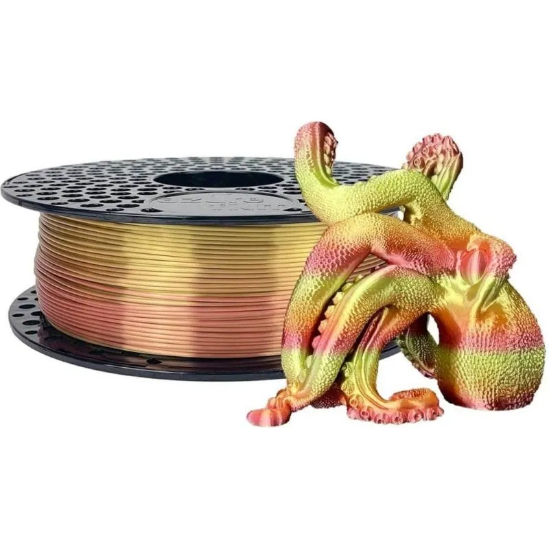 Filamento PLA AzureFilm FL171-1644 Rainbow Multicolor 1,75 mm Finitura Setosa - immagine 1