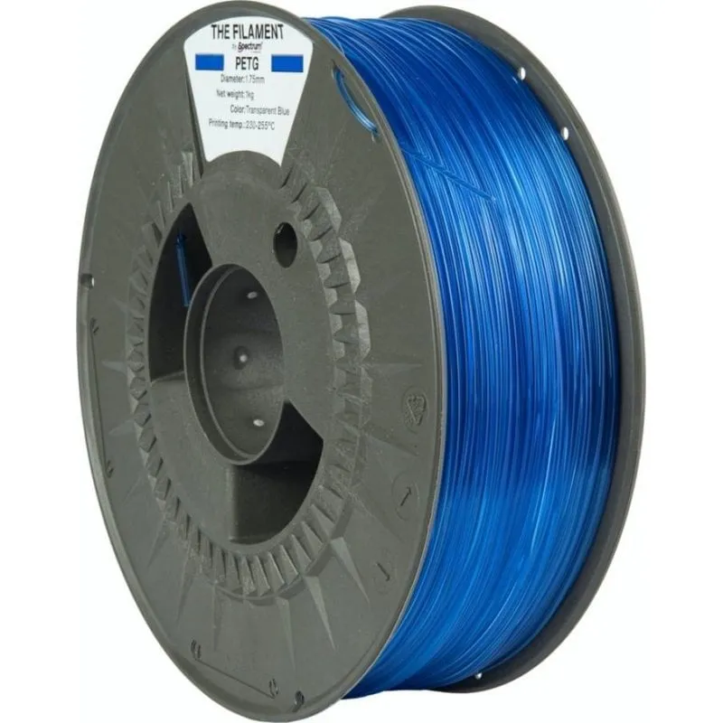 Filamento PETG The Filament TF-24027 Blu 1,75 mm Facile Stampa Bobina Riciclata - immagine 1