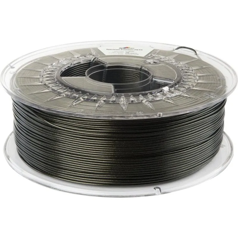 Filamento PET-G Spectrum 80312 Oro-Latón 1,75 mm Alta Resistenza Trasparente - immagine 1