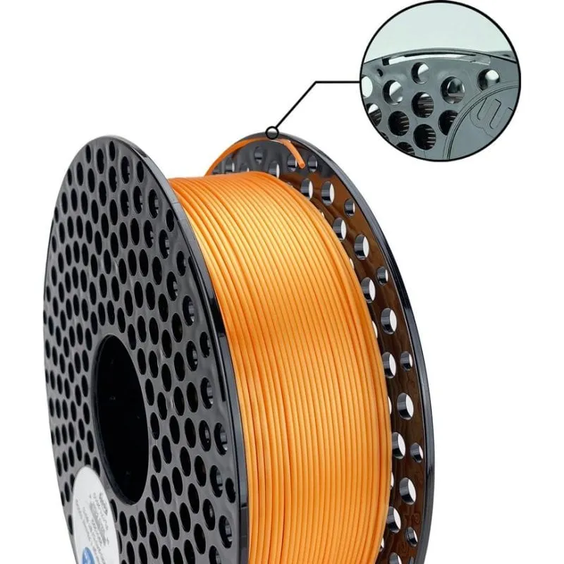 Filamento PLA AzureFilm FL171-2010 Arancione 1,75 mm Effetto Seta Finitura Lucida - immagine 1