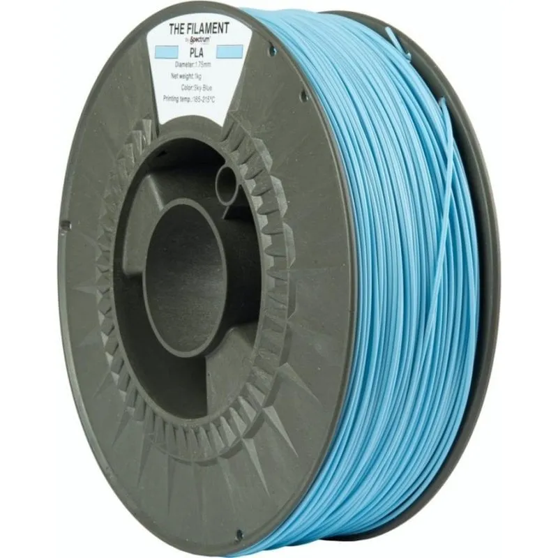 Filamento PLA The Filament TF-24008 Blu 1,75 mm Bobina Plastica Riciclata Facile Stampa - immagine 1