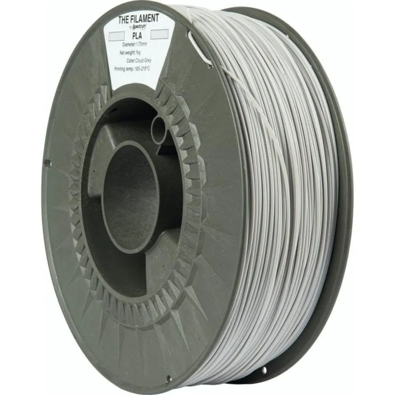 Filamento PLA The Filament TF-24003 Grigio/Argento 1,75 mm Bobina Plastica Riciclata - immagine 1