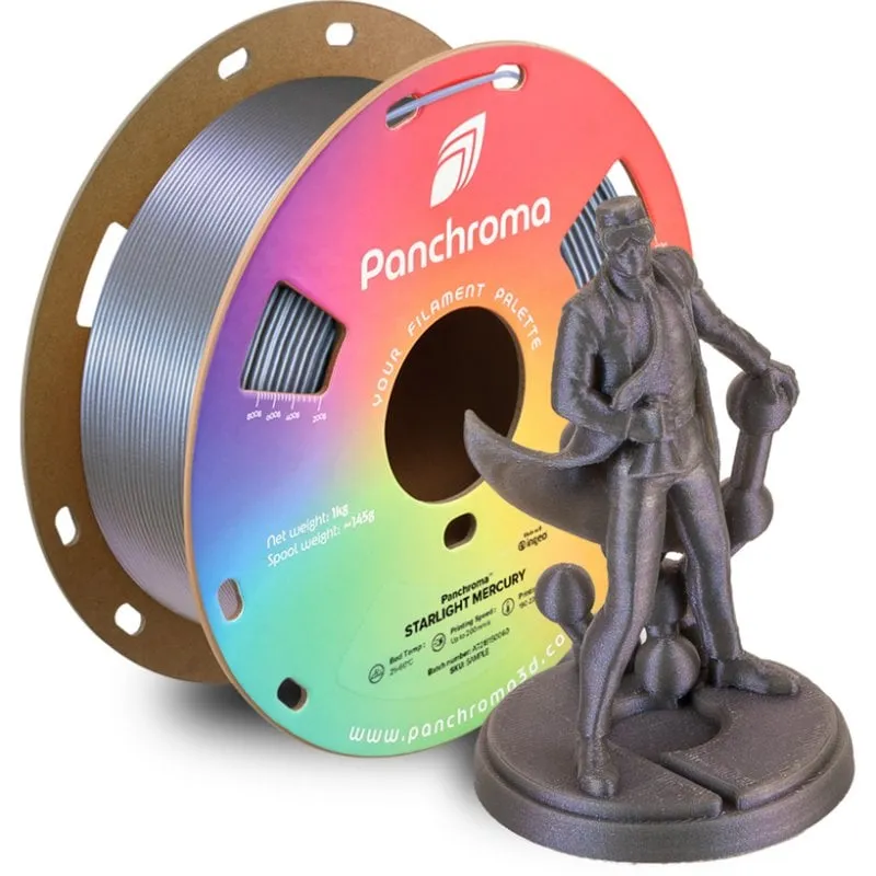 Filamento PLA Polymaker Panchroma Starlight Special 1,75 mm Effetto Brillante Facile Stampa - immagine 1