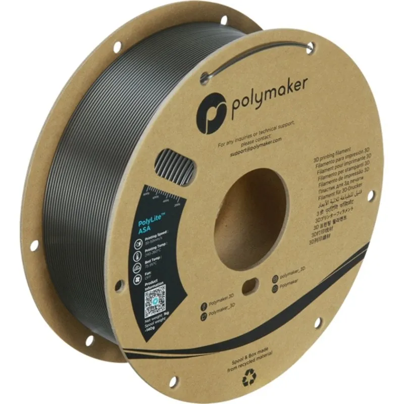 Filamento ASA Polymaker PF01046 Verde 1,75 mm Resistente UV Alta Temperatura - immagine 1