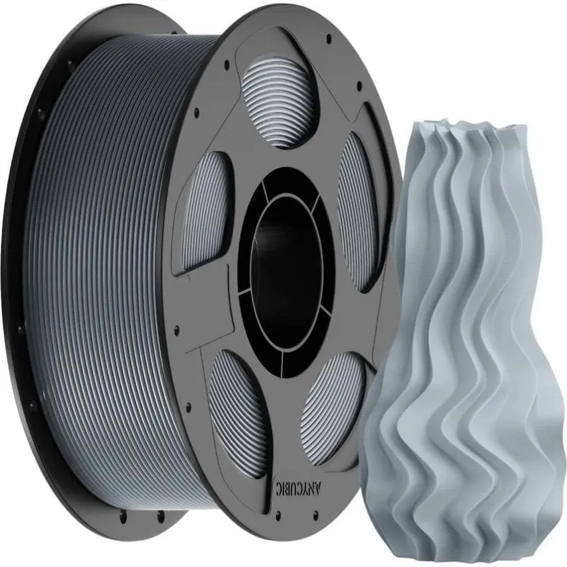 Filamento PLA Anycubic Basic Grigio Argento 1,75 mm Facile Stampa - immagine 1