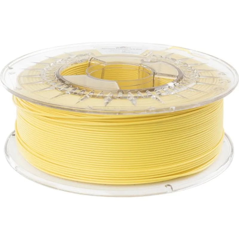 Filamento PLA Matt Spectrum 80242 Giallo 1,75 mm Superficie Opaca Resistente - immagine 1