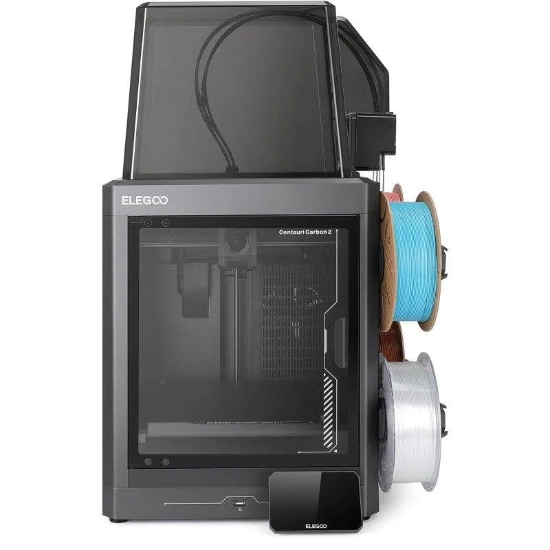 Stampante 3D Elegoo Centauri Carbon 2 Combo Multicolore Wi-Fi Camera Chiusa 350°C - immagine 1