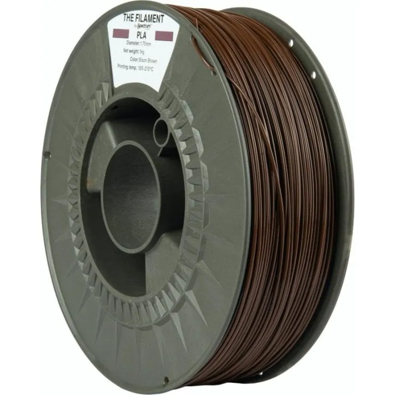 Filamento PLA The Filament TF-24010 Marrone 1,75 mm Bobina Riciclata Stampa Facile - immagine 1