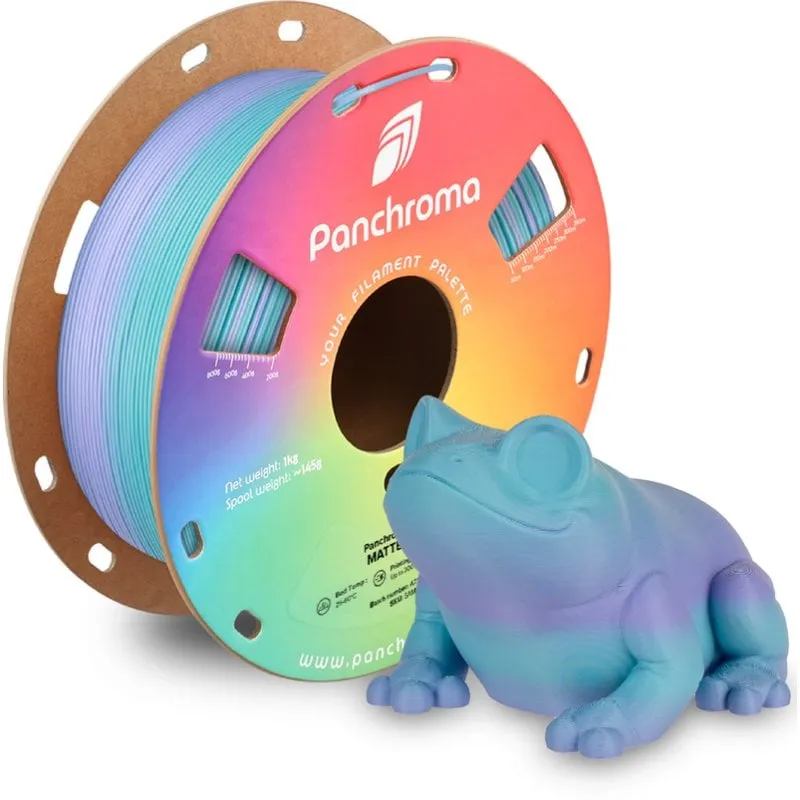 Filamento PLA Polymaker Panchroma Gradient Matte Multicolor 1,75 mm Facile Stampa - immagine 1