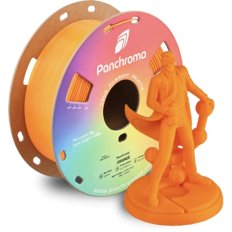 Filamento CPE Polymaker Panchroma CoPE CA14007 Arancione 1,75 mm Alta Velocità Stampa - immagine 1