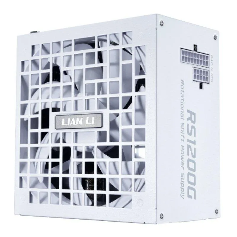 Fonte di Alimentazione Lian-Li RS1200G 1200W Certificazione 80+ Gold modulare bianca - immagine 1