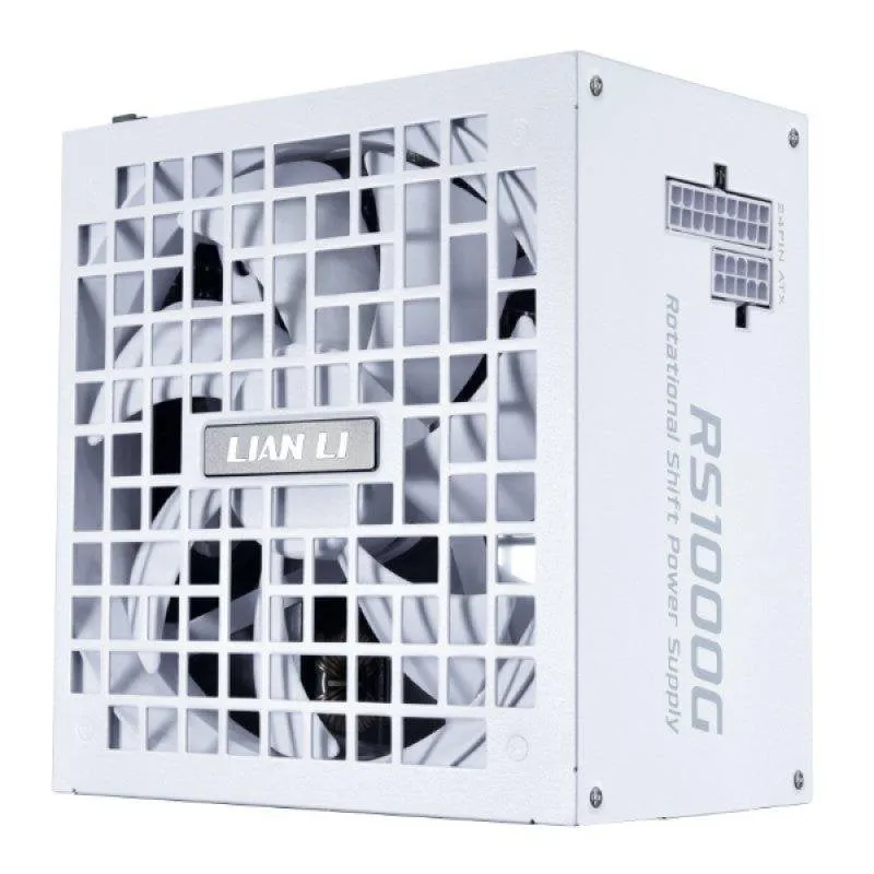 Fonte di Alimentazione Lian Li RS1000G 1000W 80 PLUS Gold Bianco full modulare - immagine 1