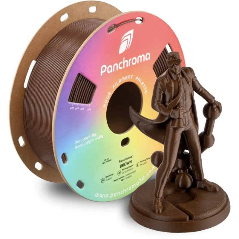 Filamento CPE Polymaker Panchroma CoPE CA14012 Marrone 1,75 mm Alta Velocità - immagine 1