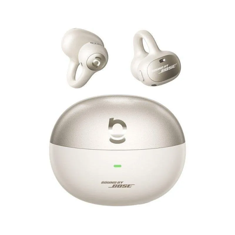 Auricolari Baseus Inspire XC1 wireless Bluetooth open-ear IP66, 4 microfoni e autonomia 40h bianchi - immagine 1
