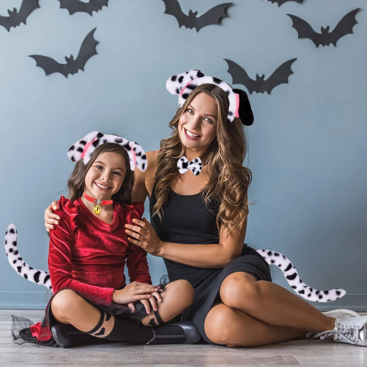 CATASTRBT Set di Accessori per Costume da Dalmata per Halloween Carnevale Feste Cosplay - immagine 5