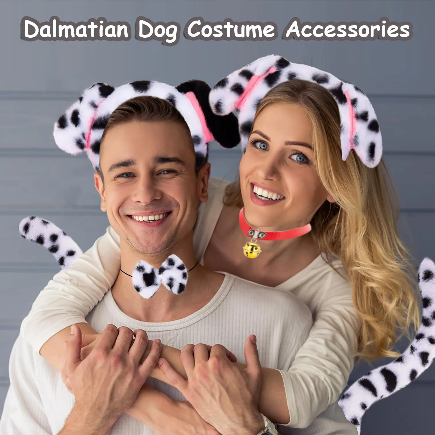 CATASTRBT Set di Accessori per Costume da Dalmata per Halloween Carnevale Feste Cosplay - immagine 6