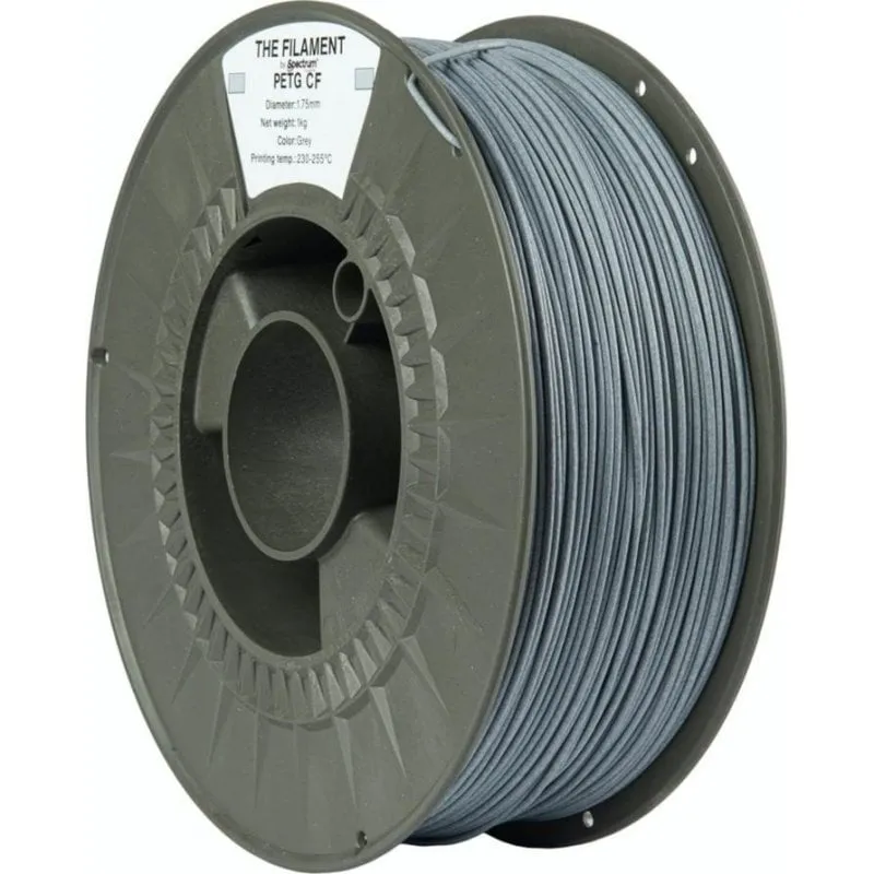 Filamento PETG The Filament TF-24112 Grigio 1,75 mm Carbonio Elevata Rigidità - immagine 1