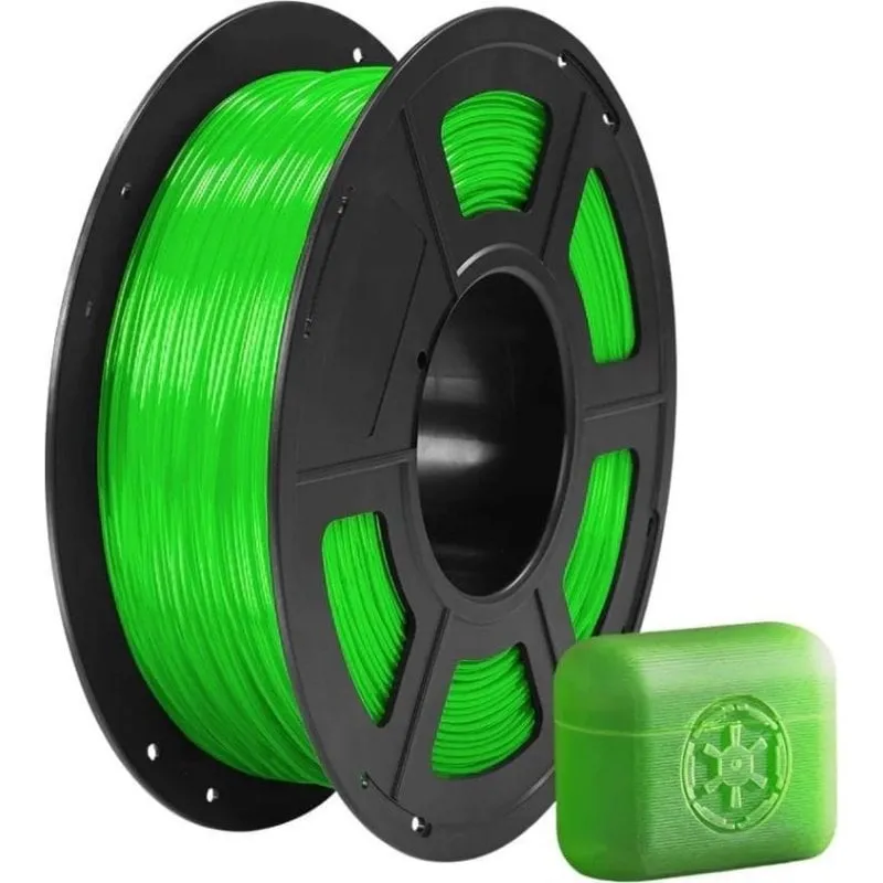 Filamento TPU Anycubic 6974662353160 Verde 1,75 mm RFID Elastico e Resistente - immagine 1