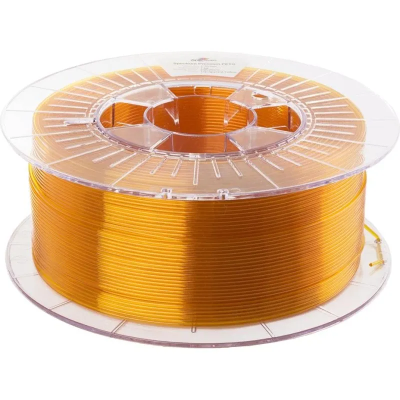 Filamento PETG Spectrum 80049 Trasparente Giallo 1,75 mm Alta Resistenza - immagine 1