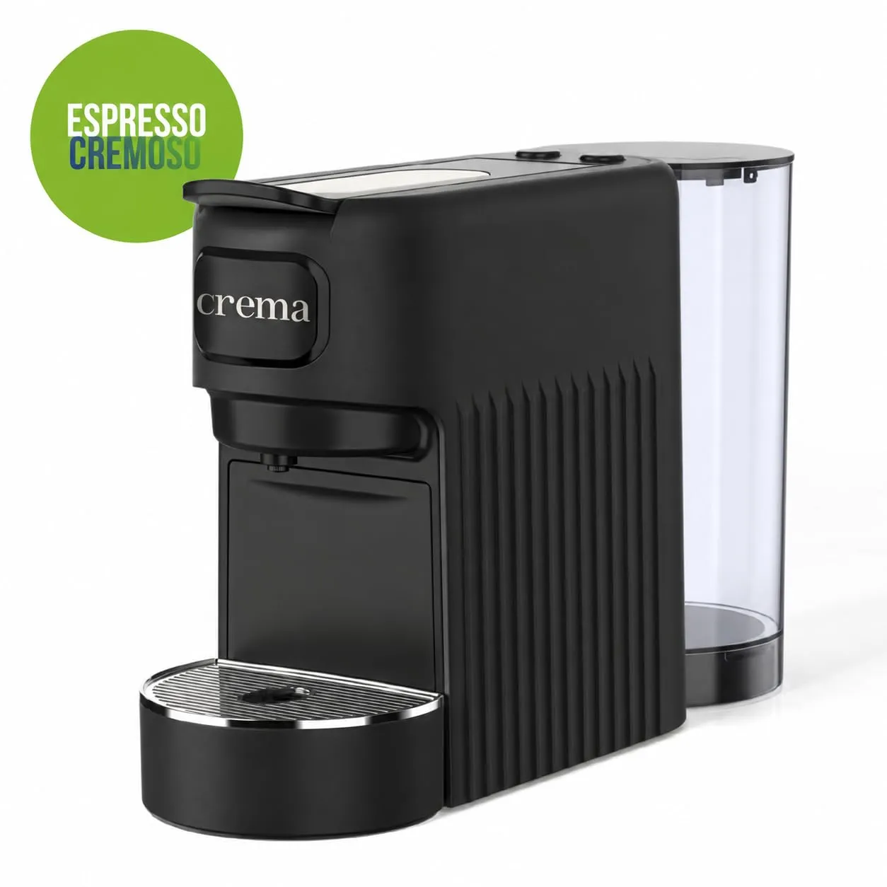 Macchina da Caffè a Cialde E.S.E. Compatta per Espresso Cremoso – Nera - immagine 2
