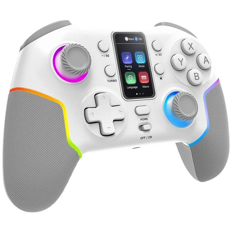 Mars Gaming Mgp-v3 Wireless Bluetooth Gamepad Argb Switch/switch 2/pc/android/ios 13.0+ Bianco - immagine 1