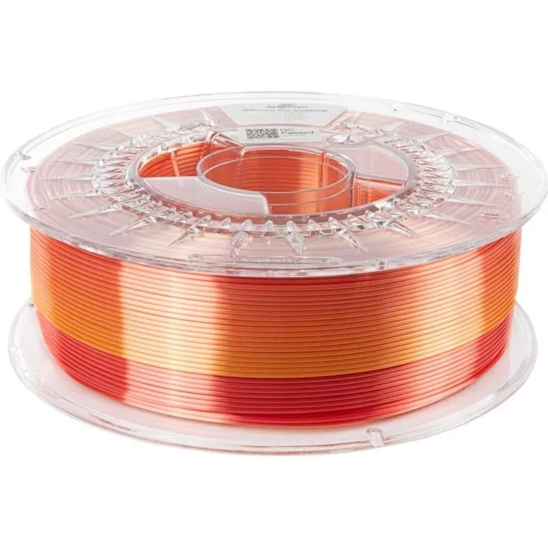 Filamento PLA Spectrum 81017 Rainbow Silk Multicolore 1,75 mm Effetto Satinato - immagine 1