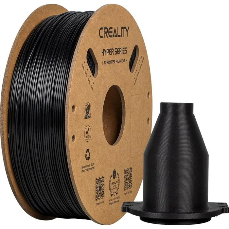 Filamento ABS Creality Hyper ABS Nero 1,75 mm Alta Velocità Resistente - immagine 1